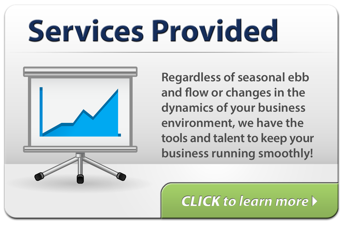 entech medical staffing - services provided button